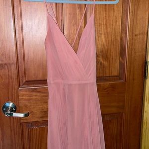 Sedona pink brides maid wedding gown!🌸🎀